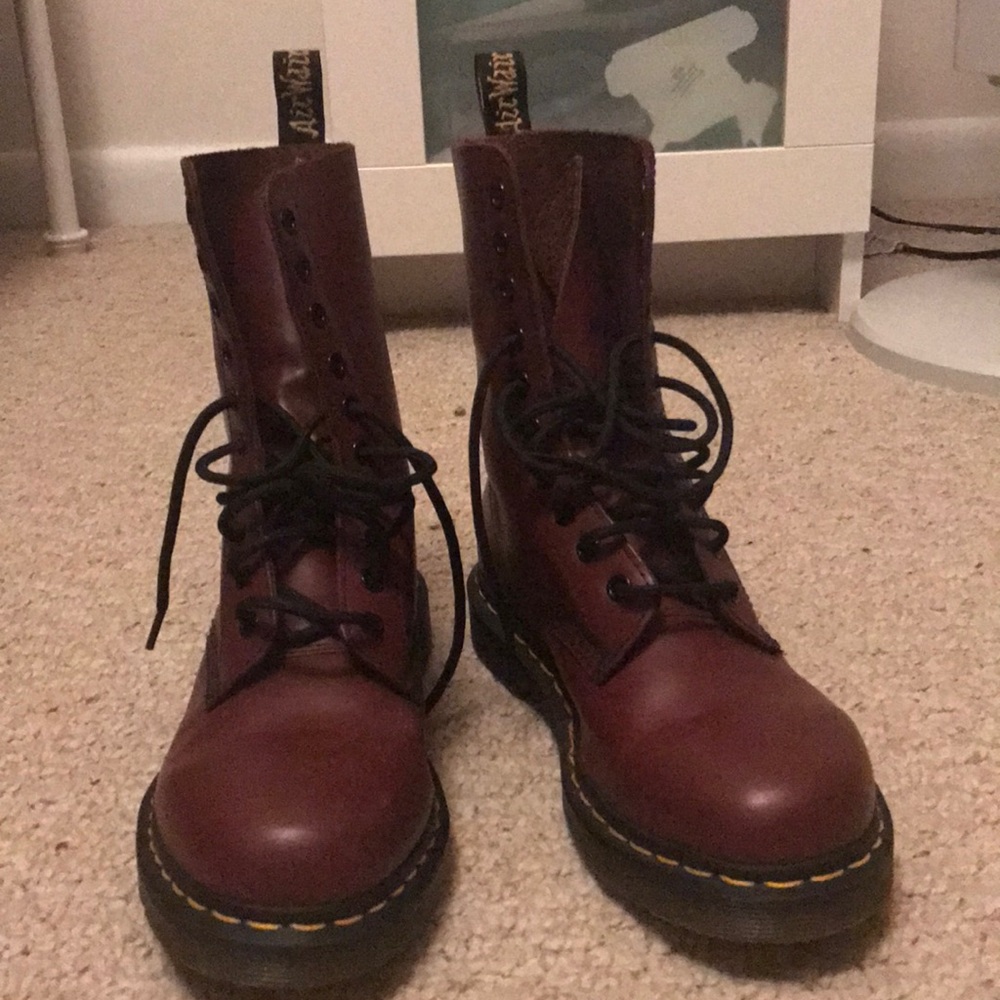 Red Dr. Martens